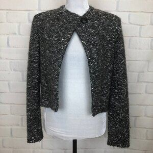 Etoile Isabel Marant Hakuni Cropped Wool Blend Boucle Jacket Size 38 M